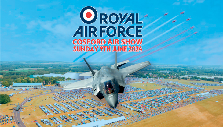 Excitement Soars: Off to the Cosford Air Show!